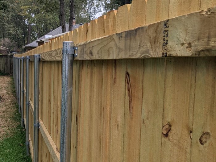Ashdown Arkansas wood privacy fencing