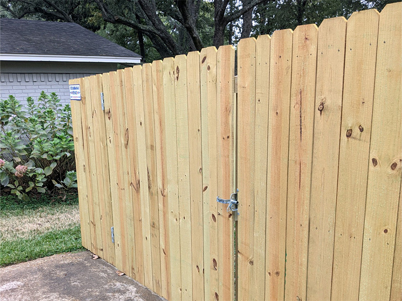 Ferguson AR privacy style wood fence