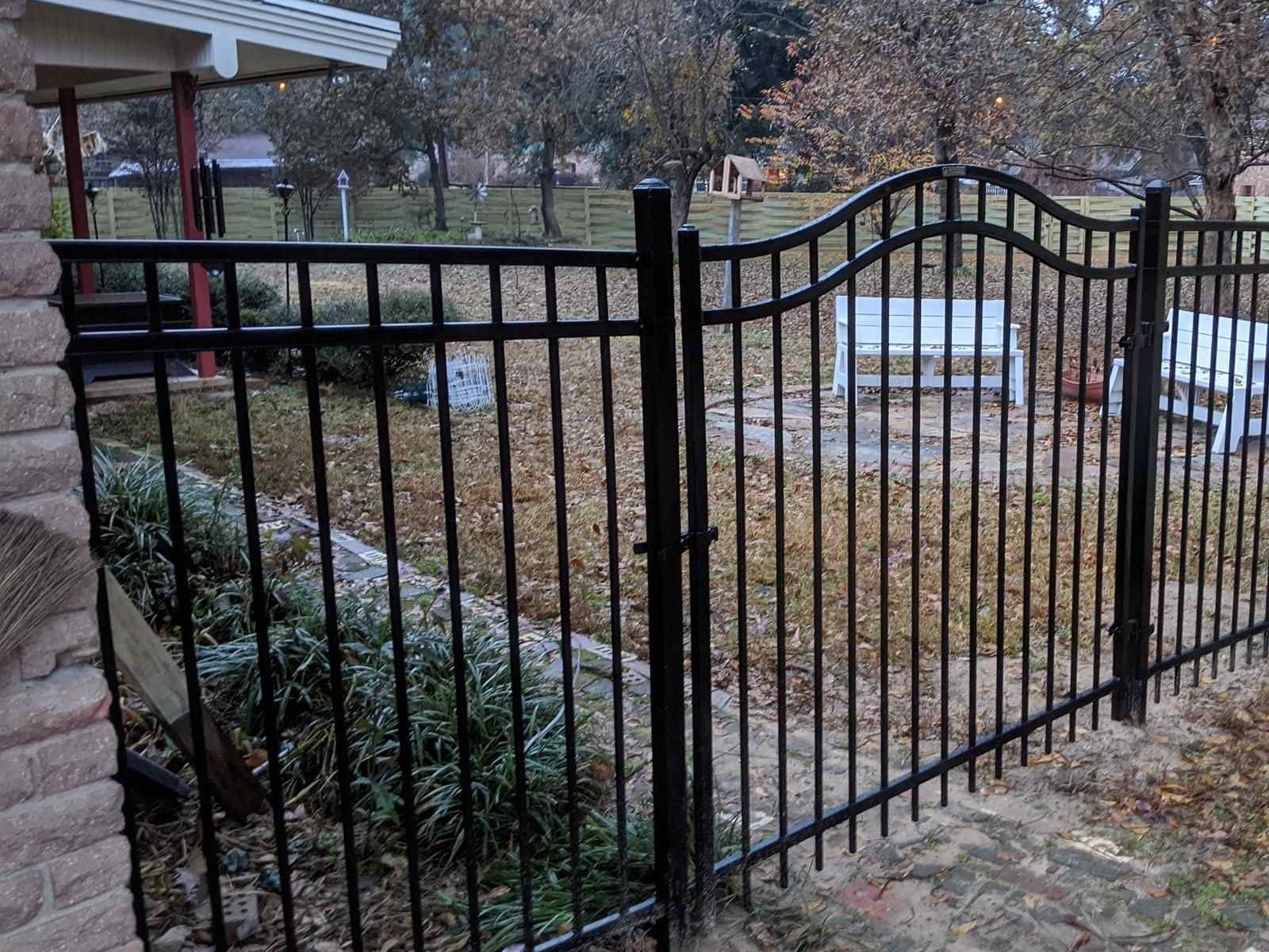 Aluminum Fence Project | Nash, Texas Fence Company